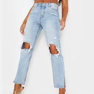 PLT Split Hem Jeans